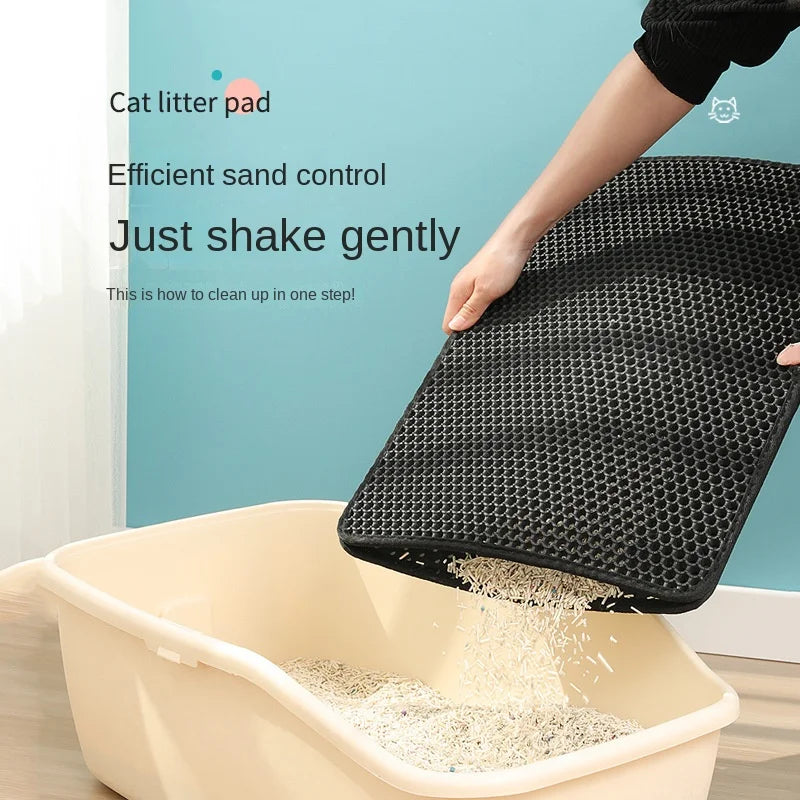 Dual-Layer Waterproof Mat for Effortless Cleanup